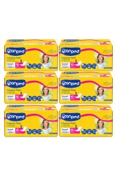 Canped Lohusa Pedi Normal/Orta (M-Medium) Beden 6 Paket 60 Adet - 1