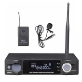 Uhf Kablosuz Mikrofon 1 Yaka Nwork N-101U - 2