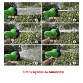 Bahçe Sulama Tabancası Tetikli Ayarlı Tabanca Otomatik 6 Fonksiyonlu - 4