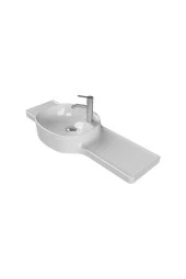 Turkuaz Cerastyle Harmony Etajerli Lavabo 100*37,5 Cm - 2