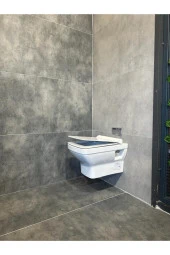 Seramiksan Silva Kanalsız Asma Klozet Takım (Açık Montaj) - 3