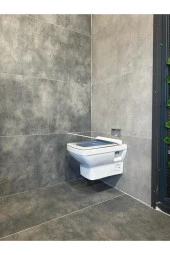 Seramiksan Silva Kanalsız Asma Klozet Takım (Açık Montaj) - 4