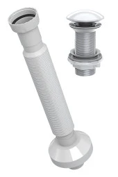 Pop Up Sifon Taşma Deliksiz Parlak Beyaz 220107 - 1