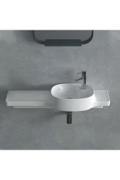 Turkuaz Cerastyle Harmony Etajerli Lavabo 100*37,5 Cm - 3