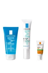 La Roche Posay Yeni Effaclar Tanışma Kiti Jel 50 ml + 15 ml Duo+ M + Yağlı Cilt Güneş Kremi 3x3 ml - 1