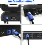 Powercon 220V Kablo 3 Metre thumbnail 3