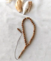 Tesbih 33 lük Küre Kesim Hakiki Kuka Ağacı Çektikce Siyahlaşan Tespih - 2