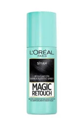 L'Oreal Paris Beyaz Saçlar Için Kapatıcı Siyah Saç Spreyi - Magic Retouch 01 Noir 75 ml - 1