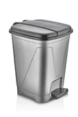 Merdem Kare Pedallı Çöp Kovası No:2 10lt Royaleks-MRD122 - 1