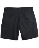 Erkek Büyük Beden 118-156 Kilo Arası İçin Uygun Kargo Cepli Kot Şort Antrasit - 8