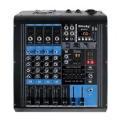 2X350 4 KANAL USB-SD-BLUETOOTH 5 BANT EQ-99 DSP EFK POWER MIXER KA-4701 (4353) - 1