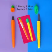 Havuç Mısır Şekilli 2 Adet 0.7 Kalem Ucu - 1