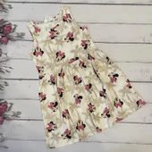 Minnie Askılı Kız Çocuk Elbise - 6