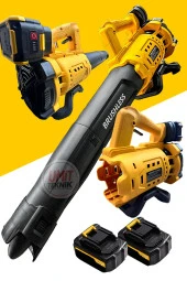 Süper Hızlı 6 Kademeli Çift Akülü Turbolu Yaprak ,Çamur,Toz,Kar Hava Üfleme Makinesi thumbnail 2