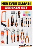 Premium 105 Parçalı Garaj Aracı Mekanik El Aletleri Seti Otomobil Araç Kombo Full Seti - 3