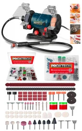 Premium Turbo Motorlu Çark Motoru Devirli Dramel  Zımpara Bileme Gravür Kutulu 220 Oyma Taşlama thumbnail 1