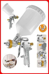 Yüksek Kalite Üstten Depolu Profesyonel 1.8 mm 600 cc Sprey Boya Tabancası - 1