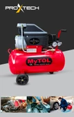 2HP 50 Lt Full Paket EnÇok Tercih edilen Hava Kompresörü Boya,Lastik,Mazot Temizleme 5PCS Havalı - 3