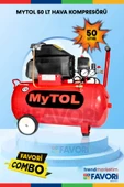 MyTool 50 LtHava Kompresörü Yüksek  Kalite 5 Parça Havalı Set - 3
