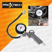 PROXTECH  Kompresör Saatli Lastik Şişirme,15 mt Spiral Hortumu,Hava Tabancası  Hava Recor Paket Set - 5