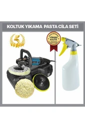 PROXTECH  Profesyonel 6 Kademeli Devirli Koltuk Yıkama Zımpara Pasta Cila Polisaj Makinesi - 2
