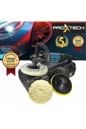PROXTECH  Profesyonel 6 Kademeli Devirli Koltuk Yıkama Zımpara Pasta Cila Polisaj Makinesi - 3