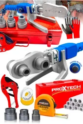 PROXTECH Premium Kalite PPRC Metal Çanta Plastik Boru Kaynak PRC Mini Makina Seti Full Takım - 4