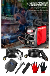 PROXTECH Profesyonel Taşınabilir elektrot Tutucu 200 Amper LCD Göstergeli İnvertörTaşınabilir Kaynak Makines thumbnail 3