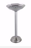 Şampanya Ayaklı Metal Küllük 31x31x65 Cm Royaleks-CLK-497 - 1