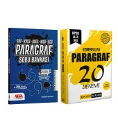 Pegem Akademi KPSS Paragraf 20 Deneme ve AKM Paragraf Soru Bankası Seti 2 Kitap - 1