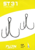 Fujin ST31 Üçlü Maket Balık İğnesi Nickel - 1