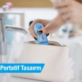 Coofbe Haftalık İlaç Saklama Kutusu 21 Gözlü Kilitli Kapaklı Hap İlaç Vitamin Saklama Kutusu Kabı - 4