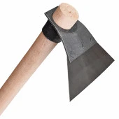 Çelik Uçlu Saplı Çapa El Yormayan 150gr Hafif Bahçe Toprak Kazması - 1