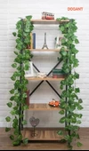 Dogant Decor Yapay Çiçek Yapraklı Zincir Sarmaşık 12 Adet - 1