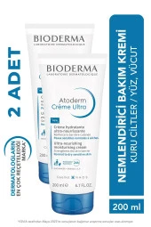 Bioderma Atoderm Cream Ultra 200 ml 2 Adet thumbnail 1