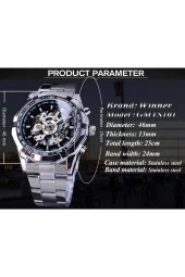 Orjinal Otomatik Mekanizma Iç Fonksiyonları Aktif Erkek Kol Saati.11214 thumbnail 3