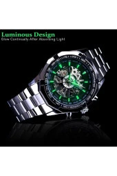 Orjinal Otomatik Mekanizma Iç Fonksiyonları Aktif Erkek Kol Saati.11214 thumbnail 4