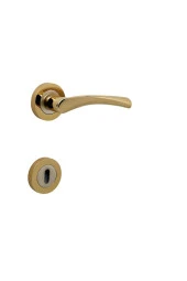 Bravo Saten Albirifin Rozetli Oda Kapı Kolu 1 Takım thumbnail 1