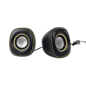 Jwin S-610 2'li USB Hoparlör - Sarı - 3