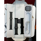 İkili Set Watch Watch9  Serisi 45mm Çift Kordon+Air Pro ANC Premium - 4