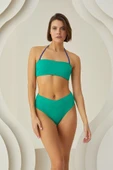Yeşil Wrap Tek Alt Bikini thumbnail 2