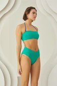Yeşil Wrap Tek Alt Bikini thumbnail 3
