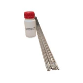 ALÜMİNYUM KAYNAK TELİ 2,4 MM (10 ADET) + ALÜMİNYUM KAYNAK DEKAPANI 50 GR - 2