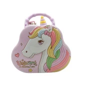 Unick Color Unicorn Anahtarlı Metal  Kumbara - 5