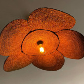 MDZN Bohem Avize, Rustik Avize, Jüt Avize, Doğal Avize, Hasır Örgü Avize, Salaş Avize, Tavan Aydınlatması - 2