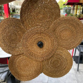 MDZN Bohem Avize, Rustik Avize, Jüt Avize, Doğal Avize, Hasır Örgü Avize, Salaş Avize, Tavan Aydınlatması - 3