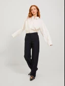 Jack&Jones JJXX Minimalist Yüksek Bel Düz Kadın Pantolon - Günlük & Ofis thumbnail 2