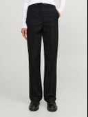 Jack&Jones JJXX Minimalist Yüksek Bel Düz Kadın Pantolon - Günlük & Ofis thumbnail 3