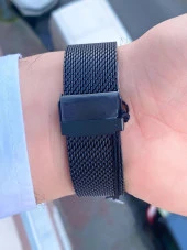 Ferrucci Erkek Hasır Kordon Kol Saatİ  Lacivert thumbnail 3