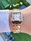 Ferrucci Vintage Kare Minimal Kadın Kol Saati  Rose - 2